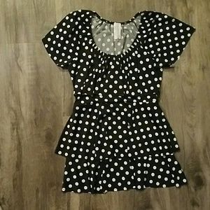 Silky dress blouse